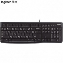罗技（Logitech）K120有线键盘办公键盘