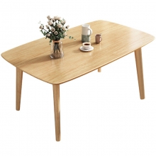 实木餐桌现代简约橡木饭桌北欧家用餐桌 定制家具