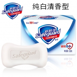 舒肤佳（Safeguard）香皂纯白清香型 肥皂沐浴皂108g舒肤佳香皂