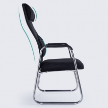 电脑椅办公椅子弓形网布会议椅
