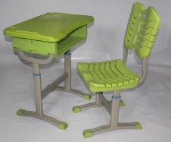 单人辅导培训班中小学厂家直销课桌椅塑料可升降定制办公桌椅