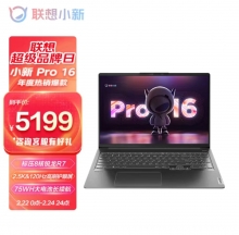 联想小新Pro16 便携式计算机