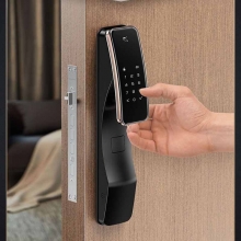 德施曼Q2密码锁指纹锁家用防盗门全自动智能锁感应锁电子锁