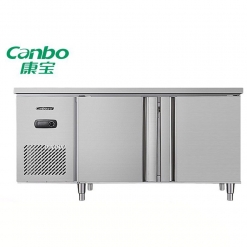 康宝（Canbo)商用冰柜 水吧台 保鲜工作台  厨房冷冻冷藏工作台 平冷 奶茶店操作台冰柜
