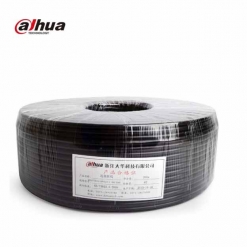 大华 (dahua) 电线电缆 RVV2*1.0平方国标两芯电线2芯多股铜丝 软护套线 电源线 黑色