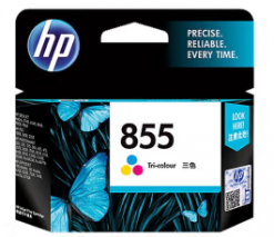 惠普（HP）原装855彩色墨盒适用100