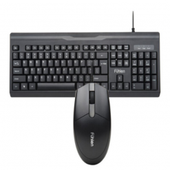 有线鼠标键盘套装 有线键盘鼠标套装 有线键鼠套装 电脑键盘 黑色