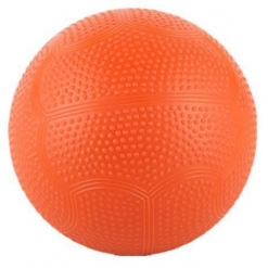 实心球公斤中考专用防滑球全国中小学生训练比赛考试充气投掷实心球 橙色 2kg足球
