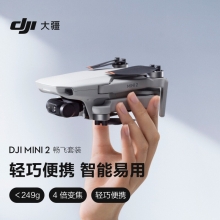 大疆（DJI） 航拍小飞机 便携可折叠无人机航拍器 DJI Mini 2 标准版
