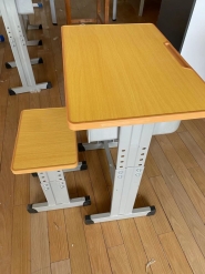 学生钢木课桌凳