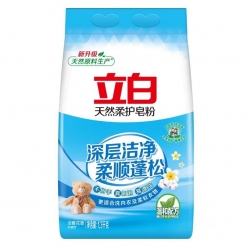 立白天然柔护皂粉1.3洗衣粉